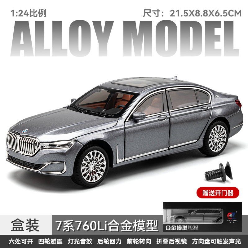 CheZhi 1:24 BMW 7 Series car model