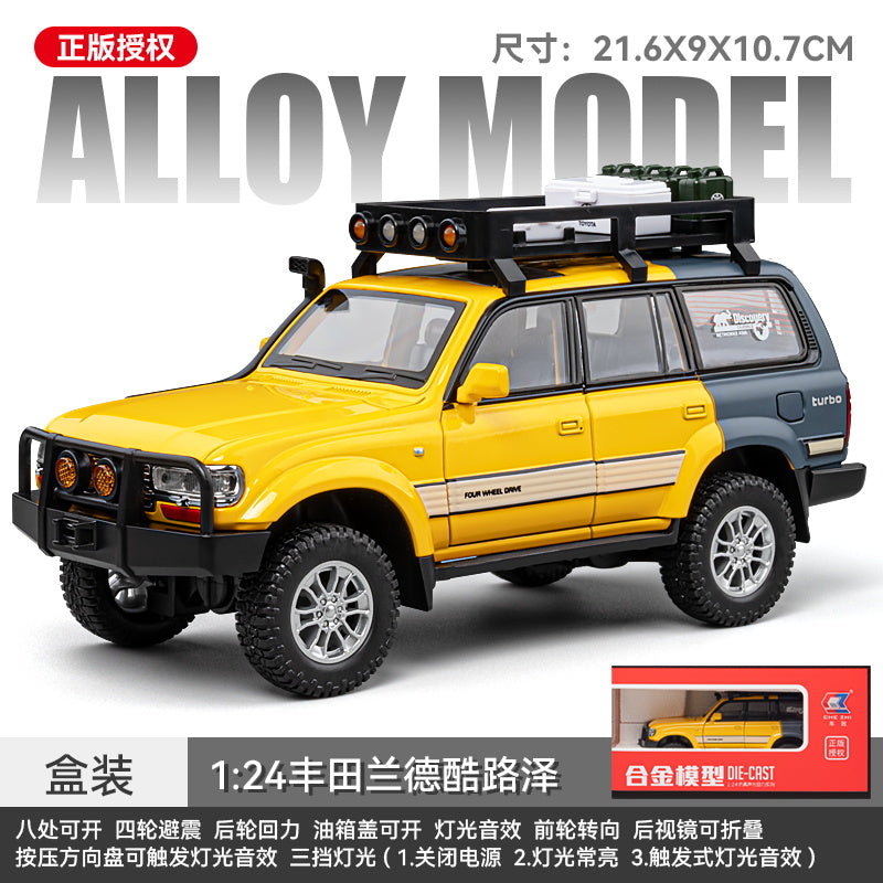 Chezhi 1:24 Toyota Cruiser LC80 car model