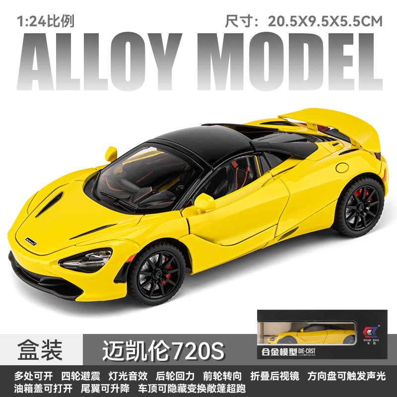 CheZhi 1:24 McLaren 720S car model