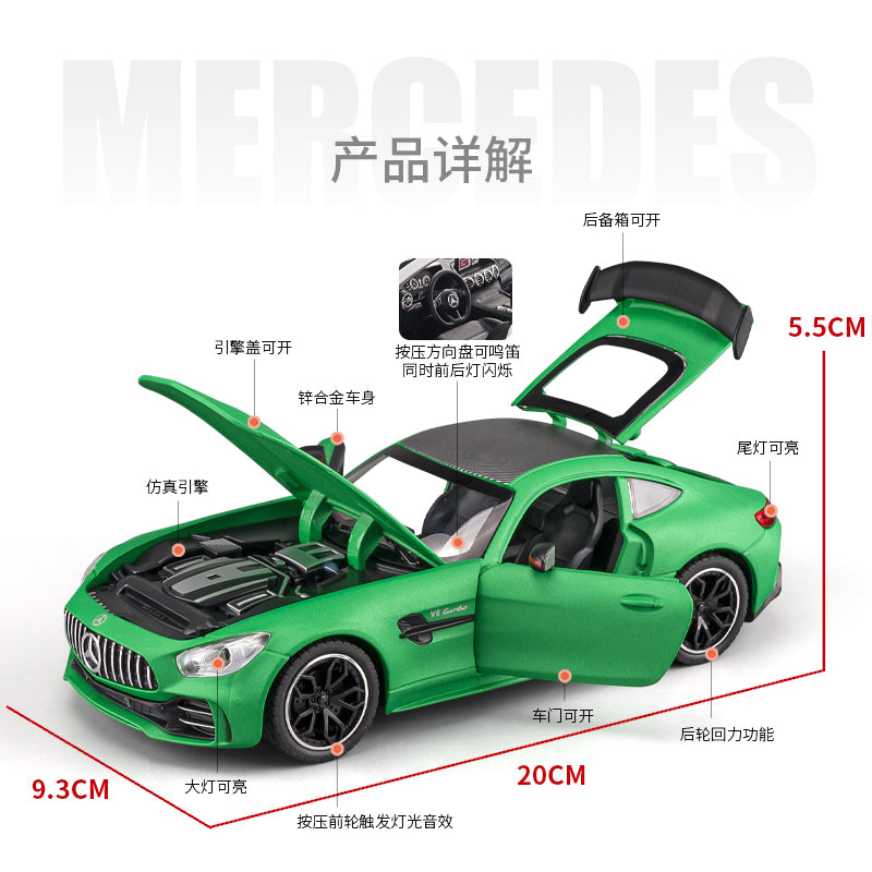 Chezhi 1:24 AMG-GTR car model