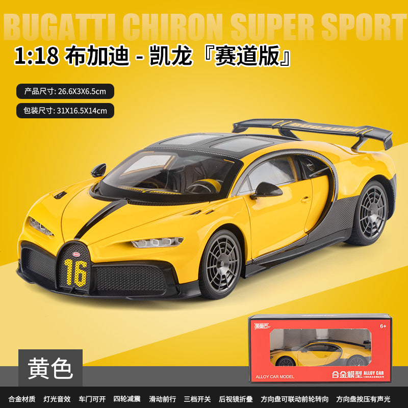 OK 1:18 Bugatti Chiron car model