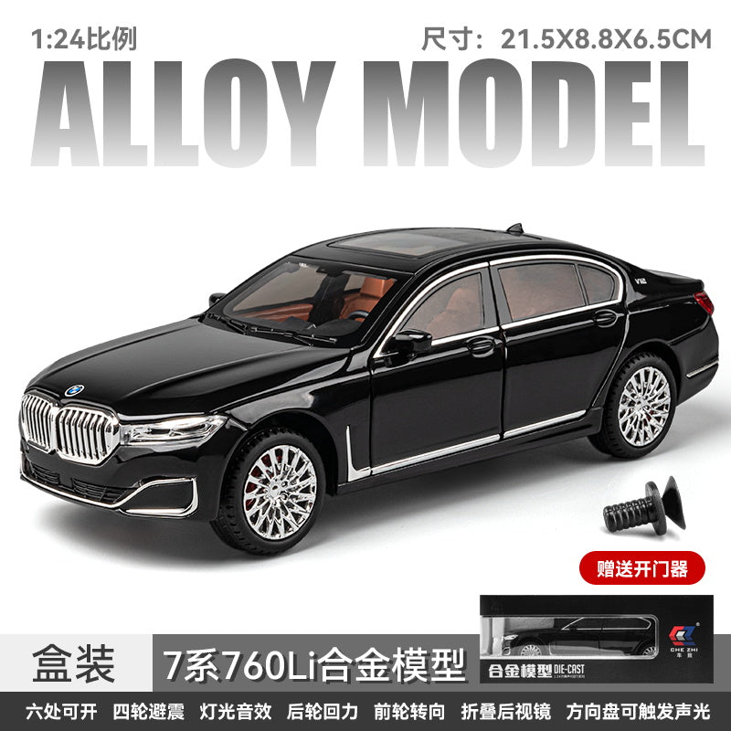 CheZhi 1:24 BMW 7 Series car model