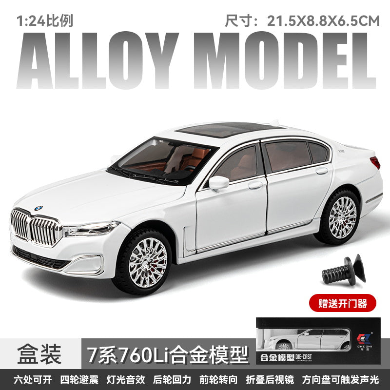 CheZhi 1:24 BMW 7 Series car model