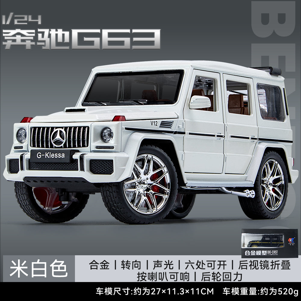 CheZhi 1:24 Benz G63 car model