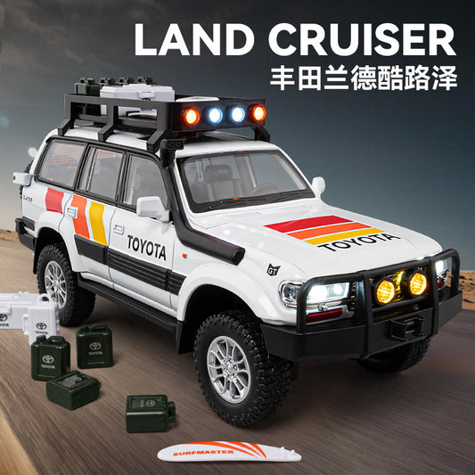 Chezhi 1：24 Toyota Cruiser LC80 car model