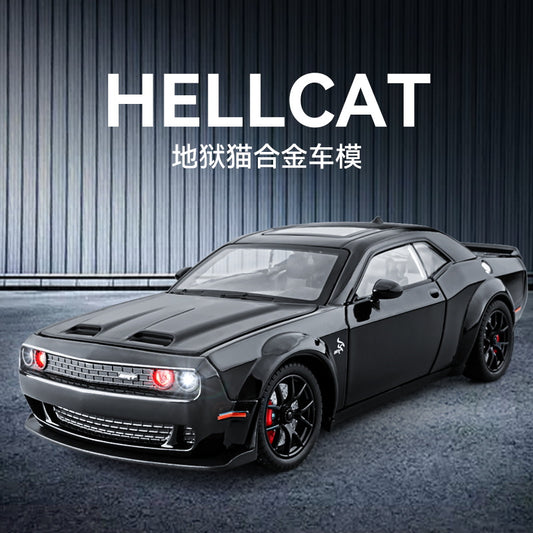 Chezhi 1:24 Dodge Hellcat car model