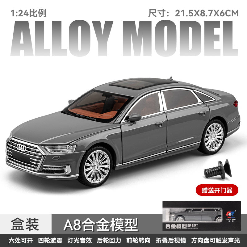 CheZhi 1:24 Audi A8 car model