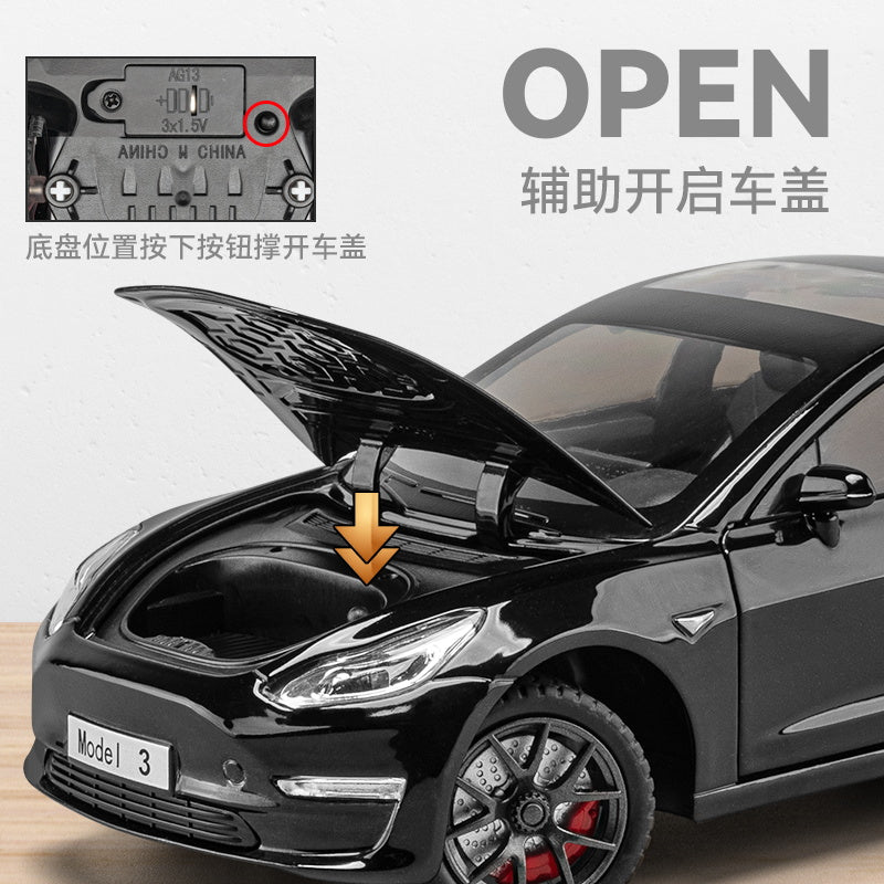 CheZhi 1:24 tesla3 car model