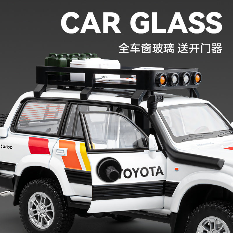 Chezhi 1：24 Toyota Cruiser LC80 car model