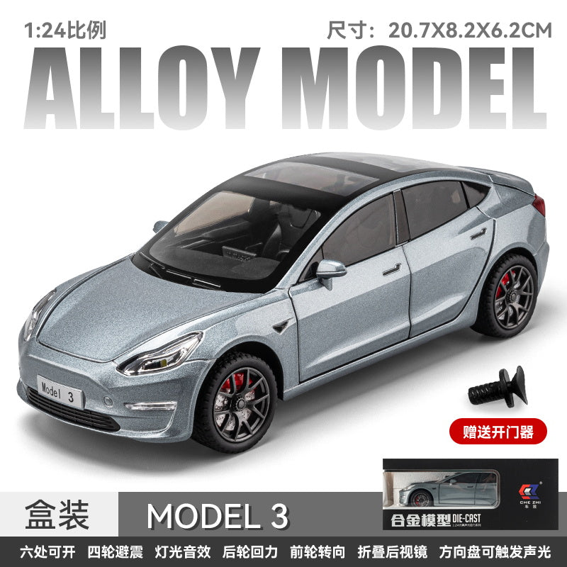 CheZhi 1:24 tesla3 car model