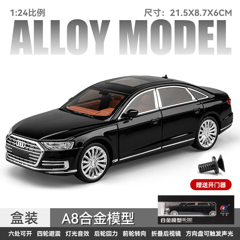 CheZhi 1:24 Audi A8 car model