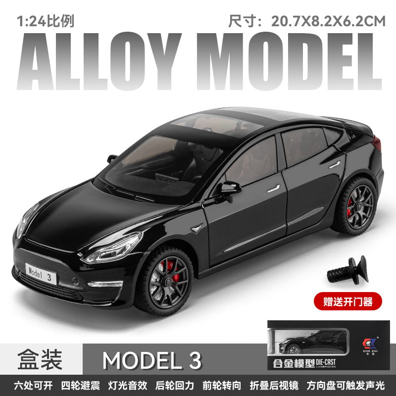 CheZhi 1:24 tesla3 car model