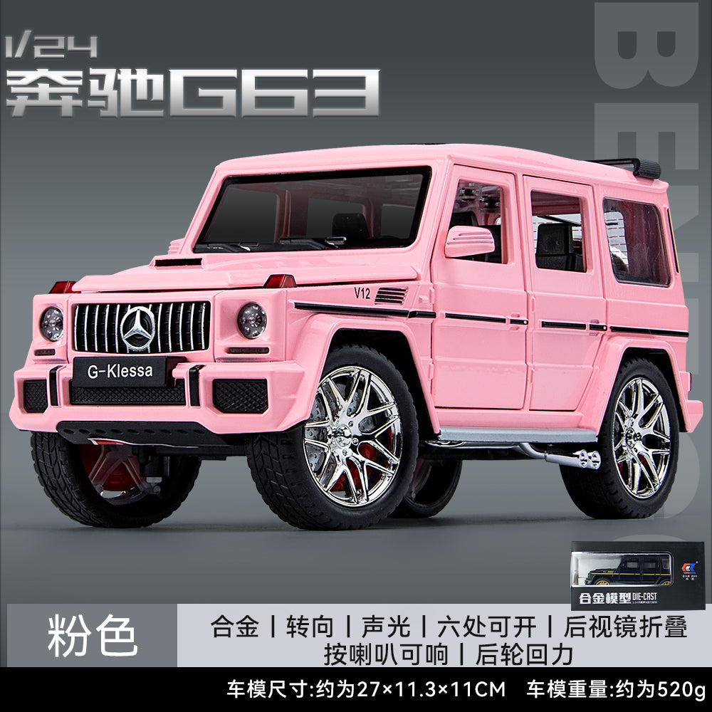 CheZhi 1:24 Benz G63 car model