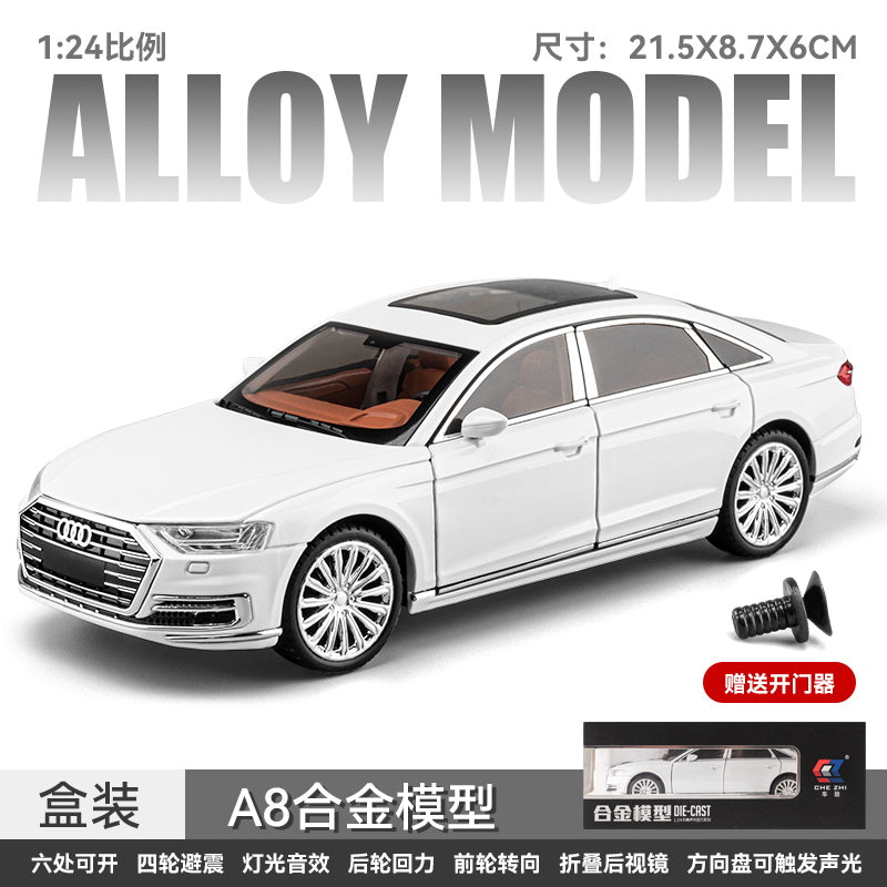 CheZhi 1:24 Audi A8 car model