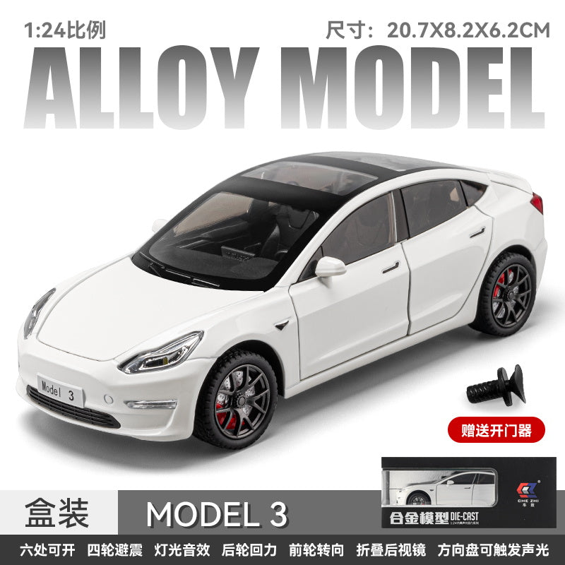 CheZhi 1:24 tesla3 car model